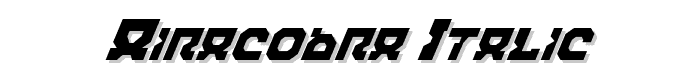 Airacobra Italic font